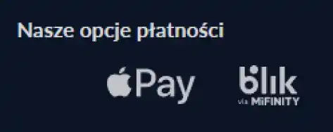 BLIK jako opcja płatności widoczna w Bison Casino